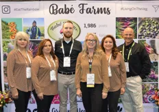 The team of Babe Farms. From left to right Ramona Chavez, Rosa Cerda, Matt Hiltner, Ande Manos, Rocio Munoz and Jeff Lundberg.